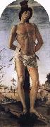 Sandro Botticelli San Sebastian Sweden oil painting artist
